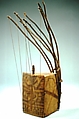 Ubo akwara (pluriarc), Wood, fiber, Igbo (Nigeria)